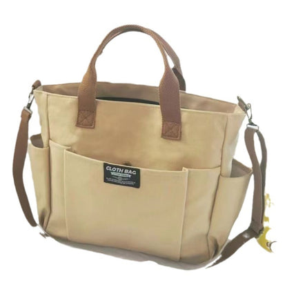 Large Capacity Shoulder Canvas Bag, Commuting Hand Bag