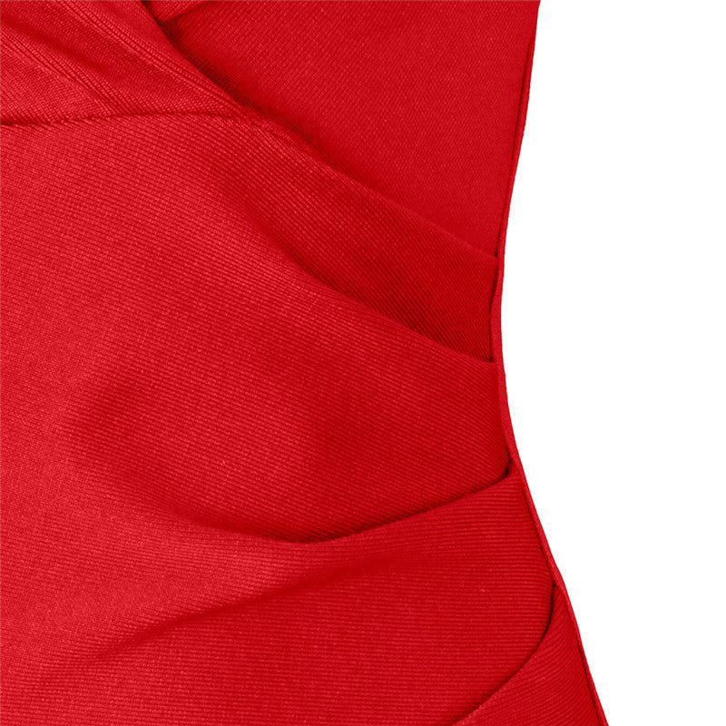 Temperament Party Auto Show Host Dress Women's Bandage Dress