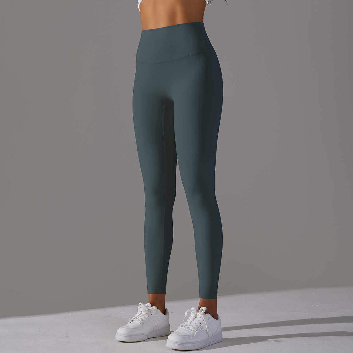 No Embarrassment Line Nude Feel Skinny Yoga Pants