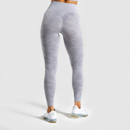 Pantalon de yoga camouflage