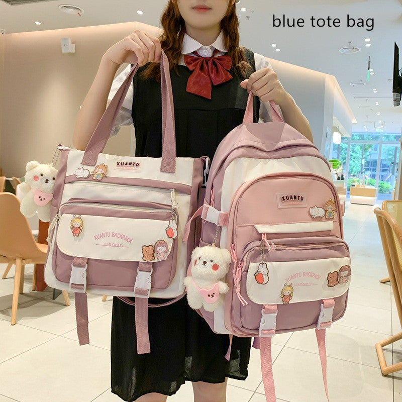 Korean Style Fashion All-match Large Capacity Backpack