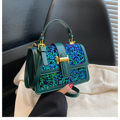 Women's Fashion Casual Sequin Shoulder Bag