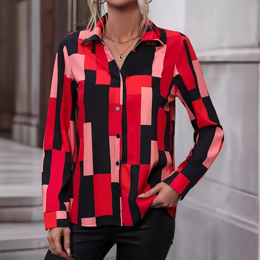 New Striped Colorful Women's Cardigan Top