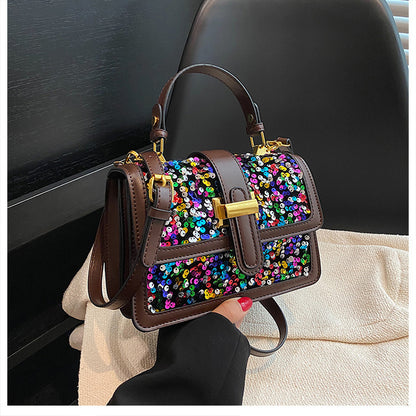 Women's Fashion Casual Sequin Shoulder Bag