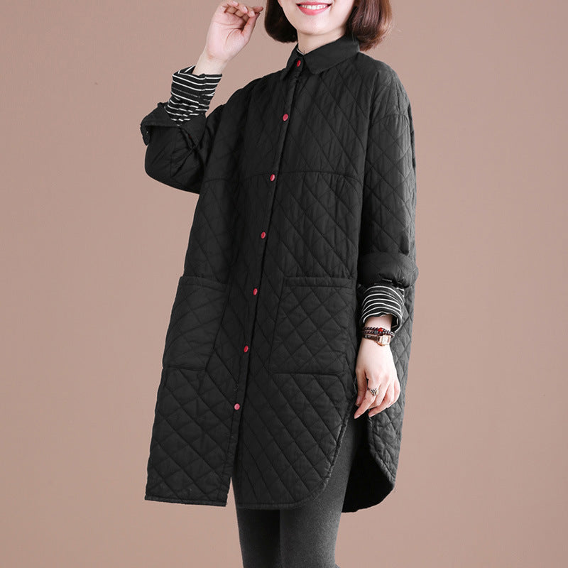 Artistic Cotton Padded Thickened Cotton-padded Coat