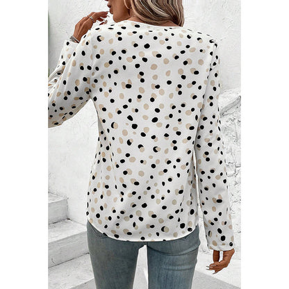 Women's European And American-style Sweet Long-sleeved Top