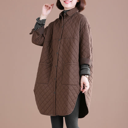 Artistic Cotton Padded Thickened Cotton-padded Coat