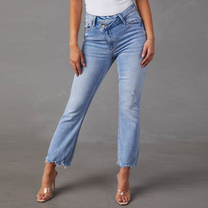 Fashion Wash Jeans For Women