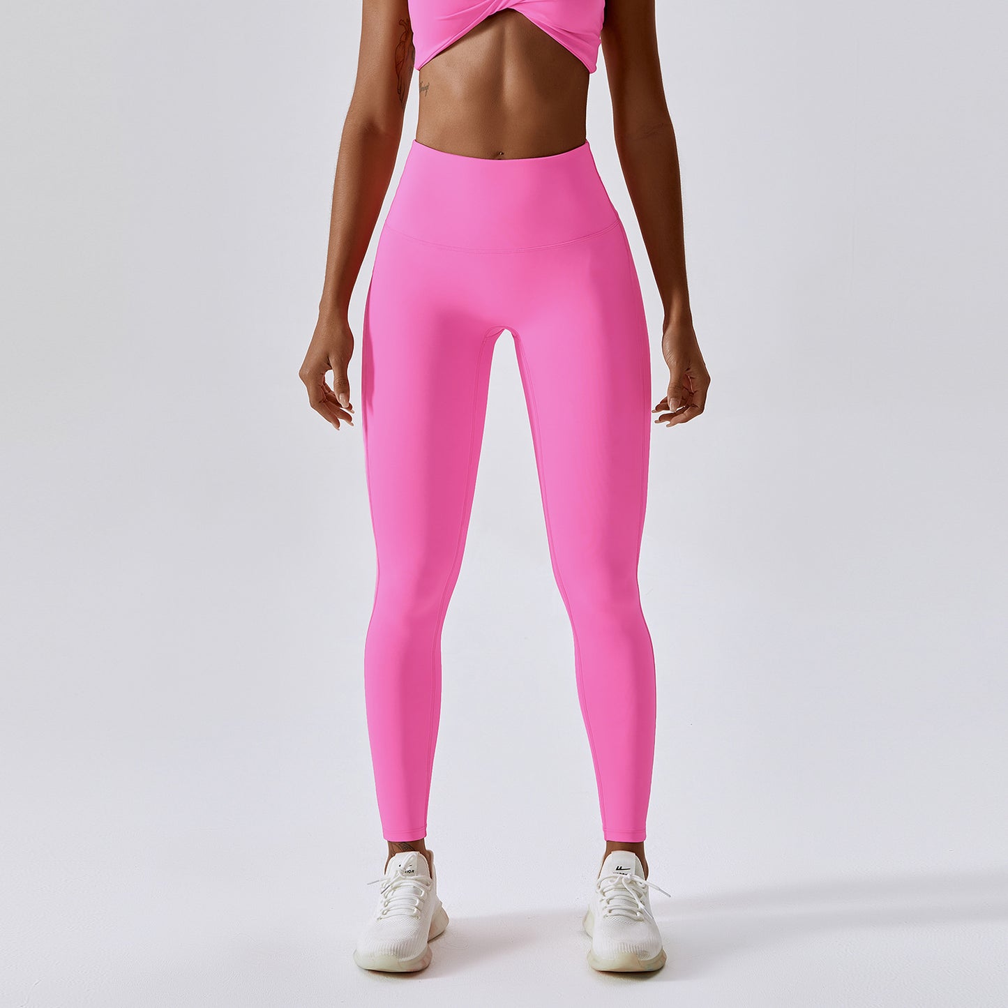 Pantalon de sport moulant taille haute à séchage rapide pour femme