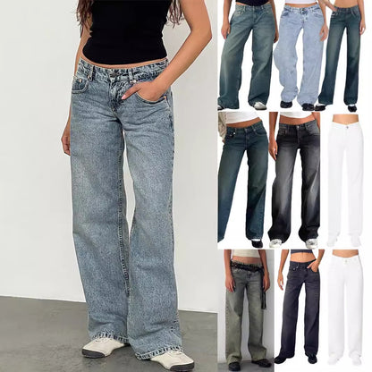 High Quality Women's Straight Jeans