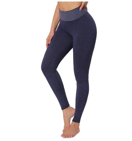 Leggings à carreaux Pantalons de yoga de fitness Leggings de gymnastique respirants taille haute sans couture pour femmes