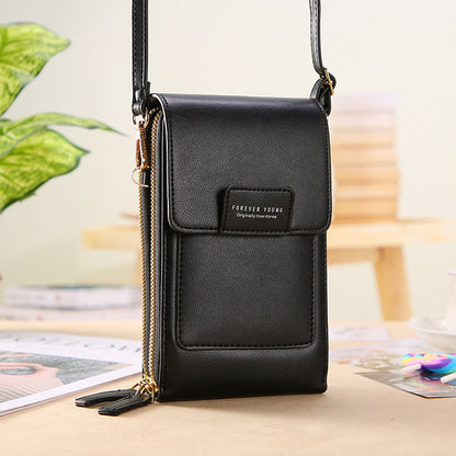 Sac messager mignon pour téléphone portable à écran tactile pour femme