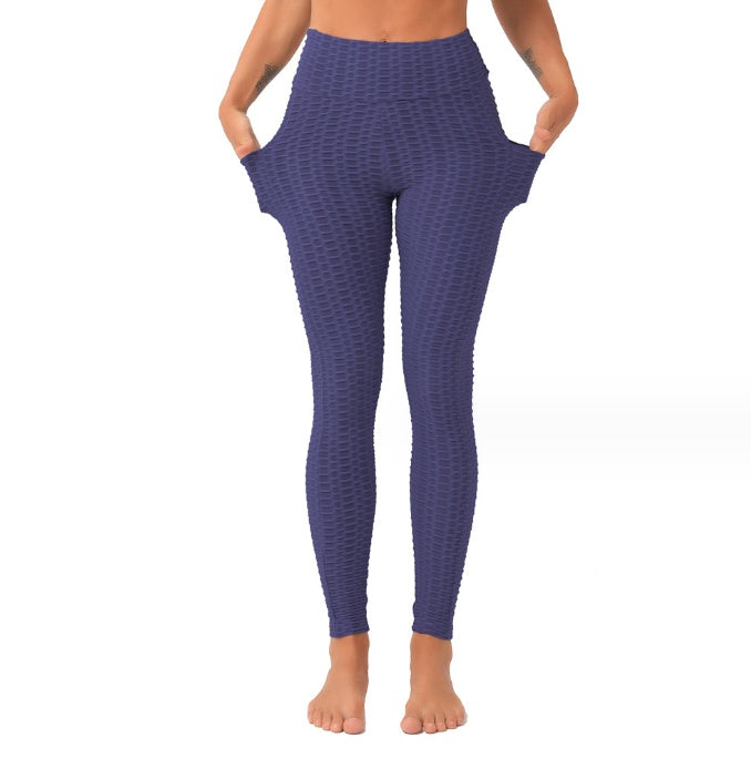 Legging slim à haute élasticité pour femme, rehaussant les hanches et absorbant la transpiration