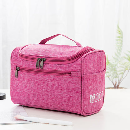 Portable Travel Large Capacity Hook Wash Cosmetic Bag