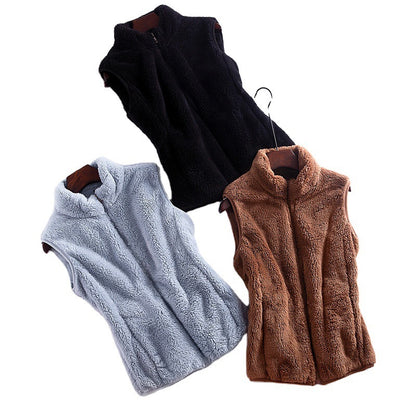 Double-sided Fleece Sweater Women's Warm Thickened Outdoor