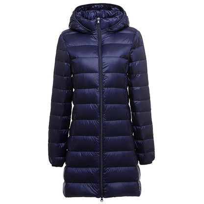 Manteau en duvet léger amovible pour automne et hiver