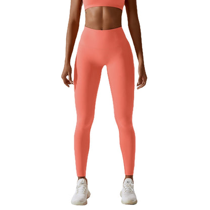 Pantalon de sport moulant taille haute à séchage rapide pour femme