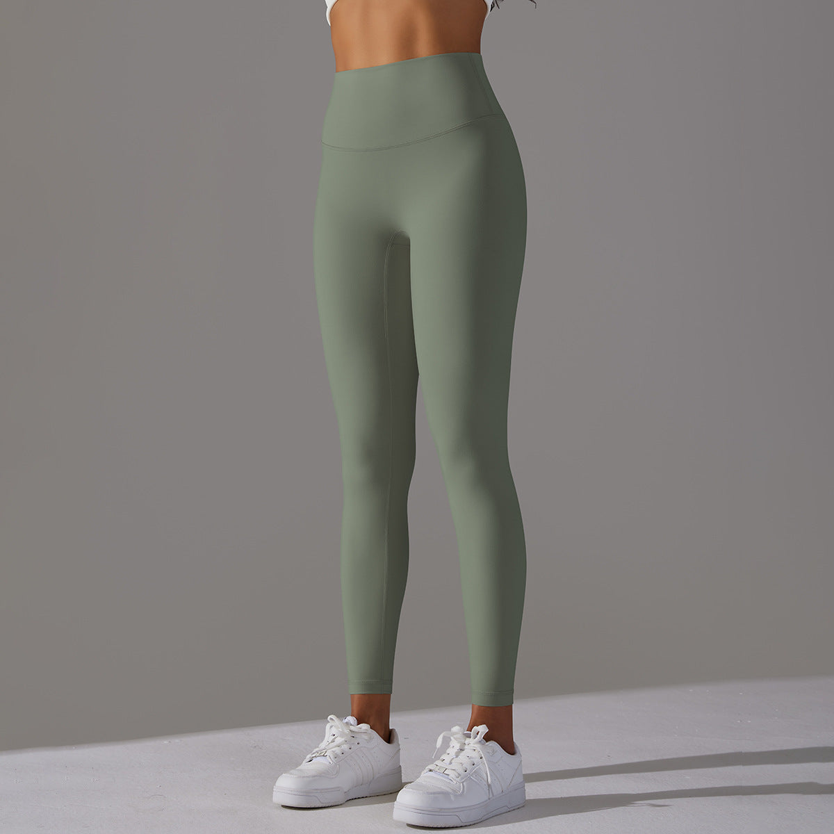 No Embarrassment Line Nude Feel Skinny Yoga Pants