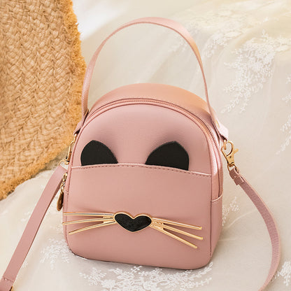 All-match Ladies Backpack Casual Cat Ears