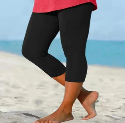 Leggings décontractés unis pour femmes d'été