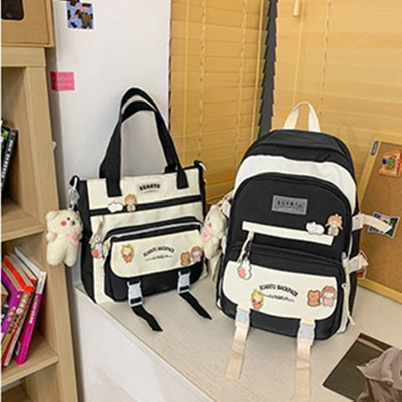 Korean Style Fashion All-match Large Capacity Backpack