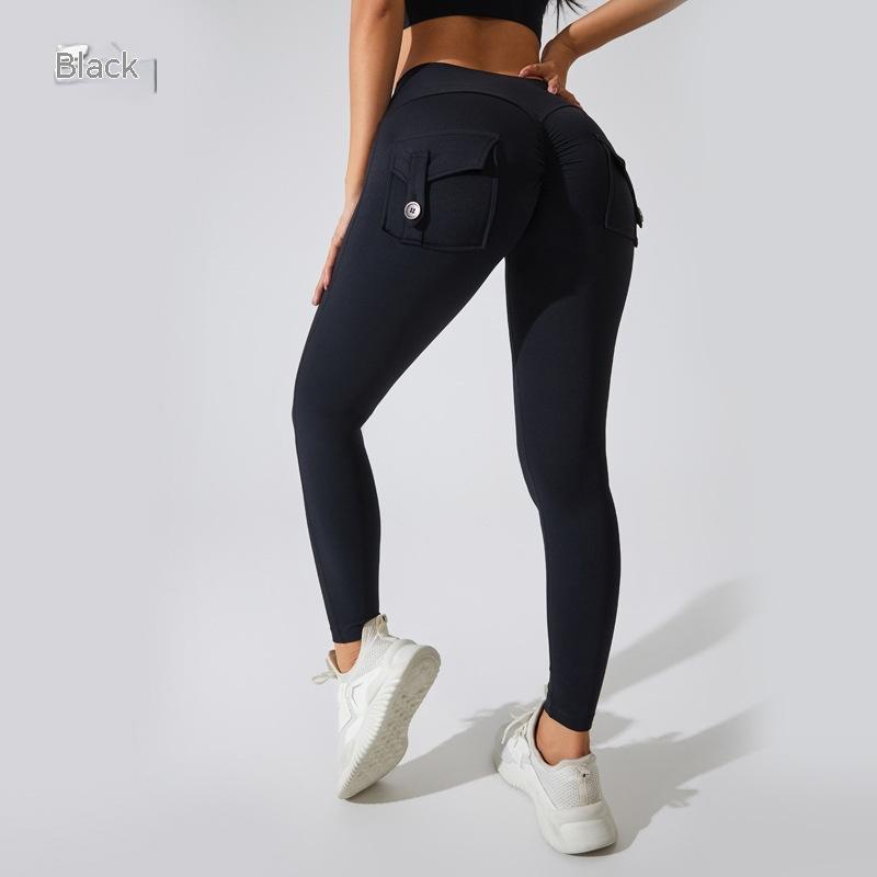 Pantalon de yoga Peach Hip pour femme