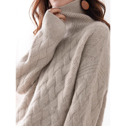 Women's Turtleneck Thread Warm Sweater Knitted Bottoming Shirt