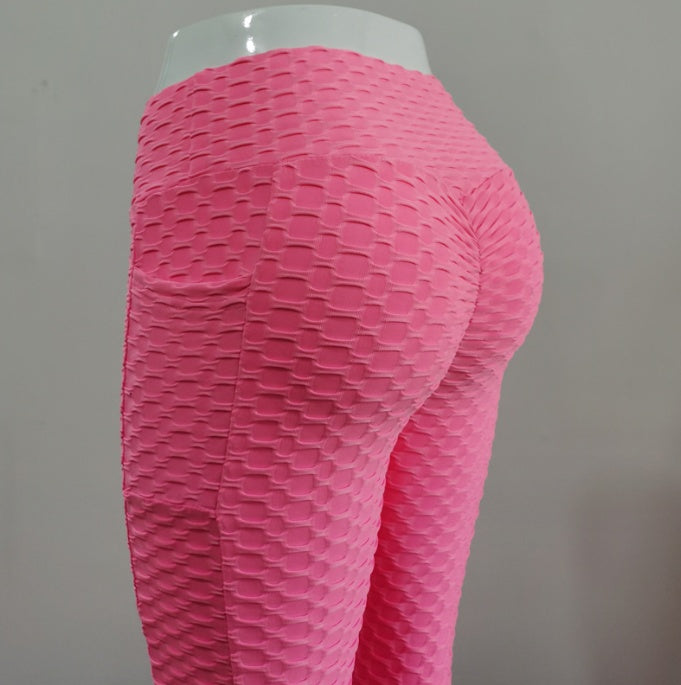 Legging slim à haute élasticité pour femme, rehaussant les hanches et absorbant la transpiration