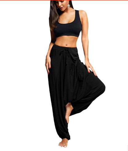 Casual Loose Hippie Balloon Pants Drop Harem