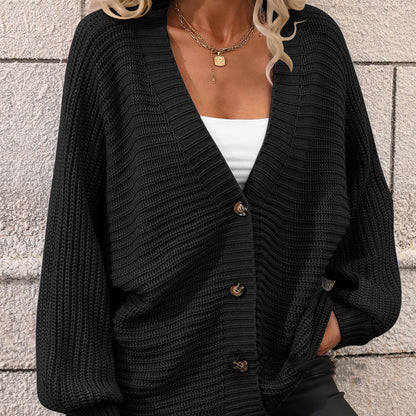 Cardigan tricoté ample pour femme