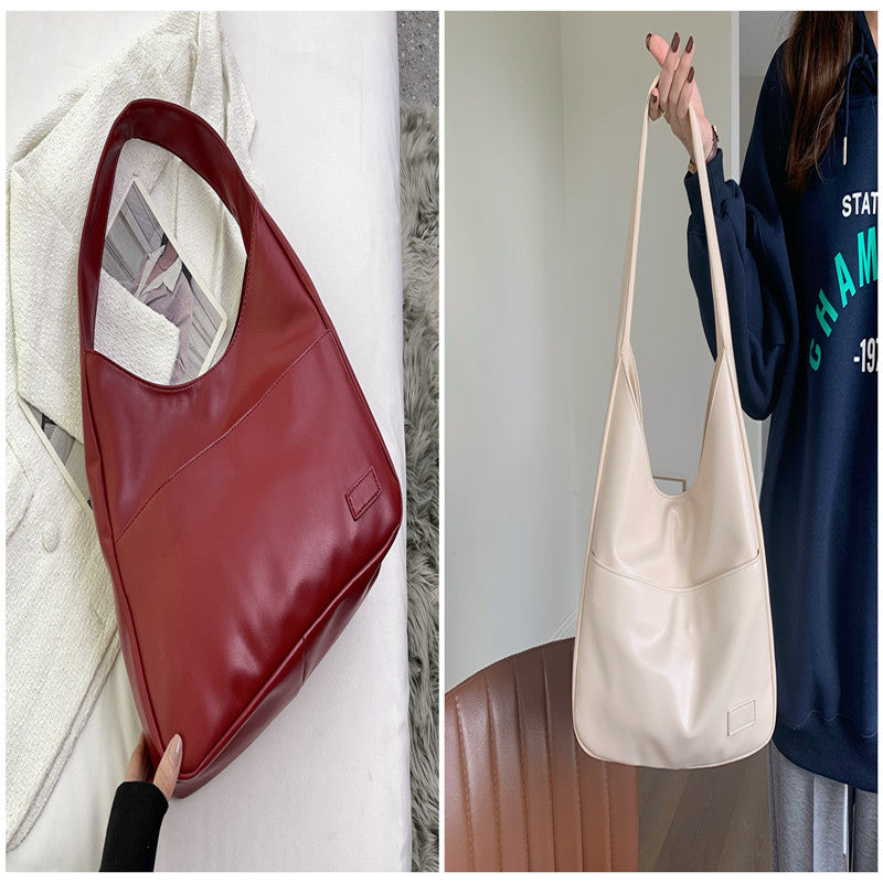 Sac fourre-tout tendance grande capacité, sac à bandoulière décontracté pour femme, sac à main pour les déplacements quotidiens, pour les étudiants