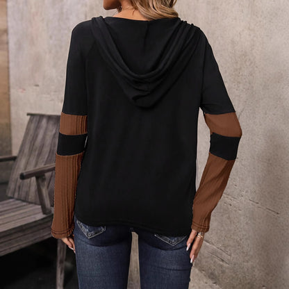 T-shirt transfrontalier Europe et Amérique pour femme automne