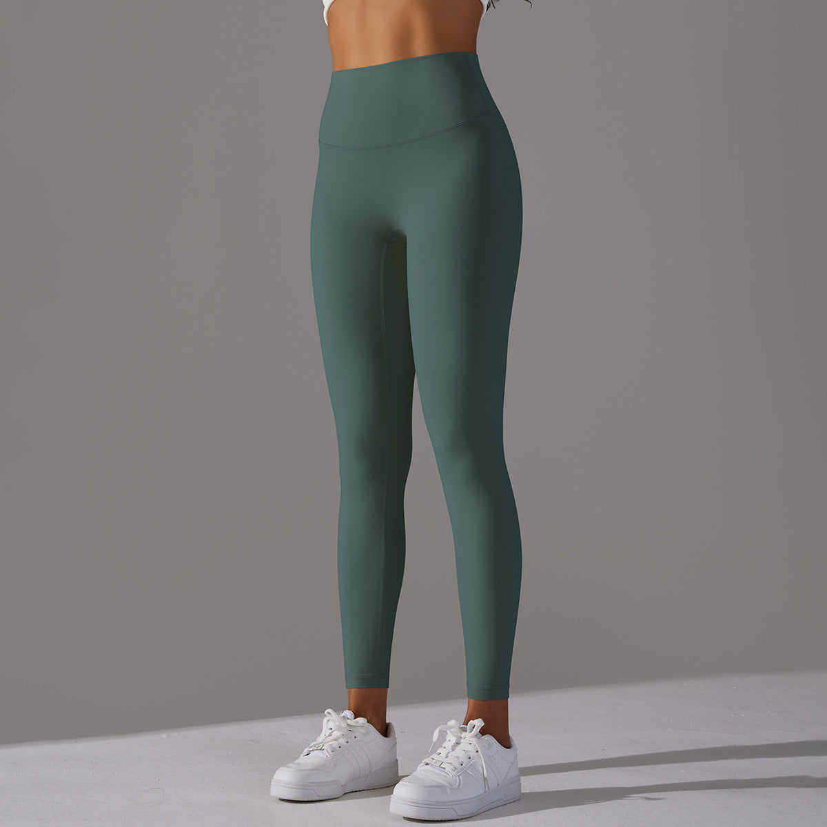 No Embarrassment Line Nude Feel Skinny Yoga Pants