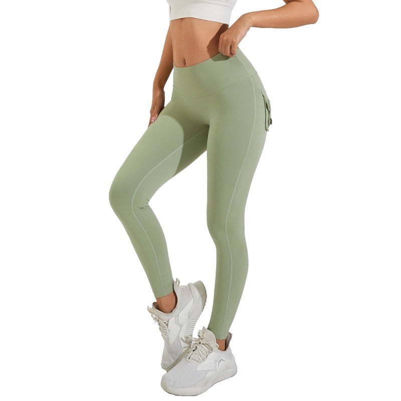 Pantalon de yoga Peach Hip pour femme