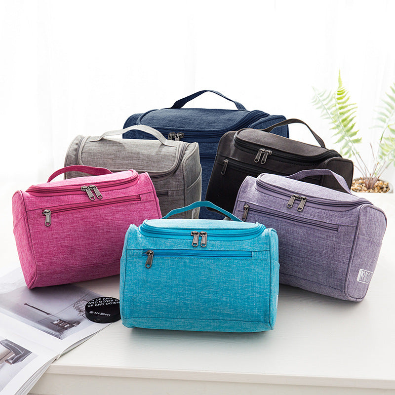 Portable Travel Large Capacity Hook Wash Cosmetic Bag