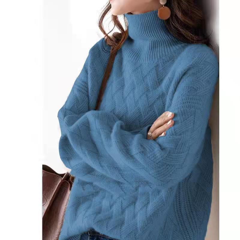 Women's Turtleneck Thread Warm Sweater Knitted Bottoming Shirt