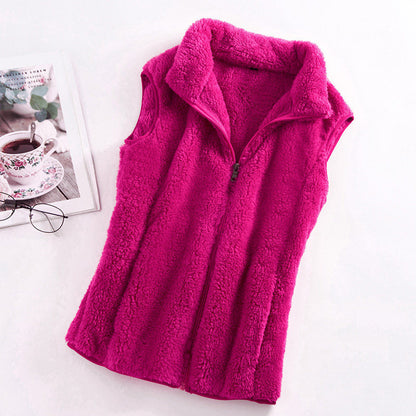 Double-sided Fleece Sweater Women's Warm Thickened Outdoor