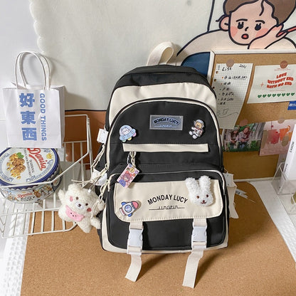 Elementary School Students' Mori All-match Backpack Large Capacity Shoulders