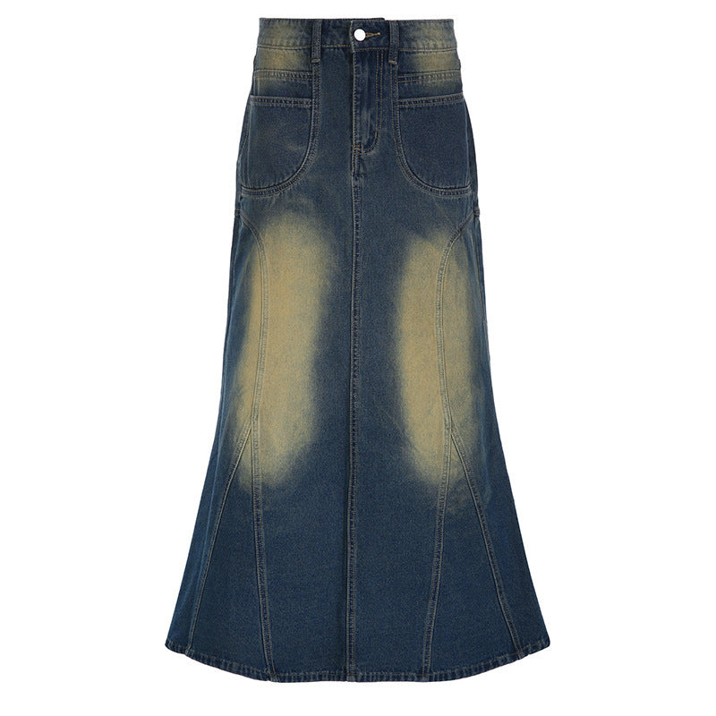 Jupe en jean tendance pour femme